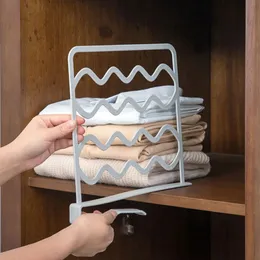 Divisão de armário decorativo de alta qualidade Divisão de armário Prateleiras de armário Towels Separadores de gaveta Rack de armazenamento de roupas de roupas de gaveta