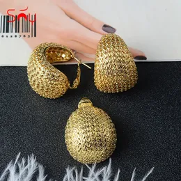 Sunny Jewelry Fashion Copper Sets For Women Design Earrings Pendant High Quality geometric Wedding Party Gifts Trendy 240410