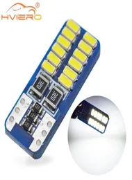 T10 W5W 3014 24SMD LED 조명 자동차 CANBUS 오류 12V 슈퍼 브라이트 클리어런스 자동 램프 회전 신호 2910090
