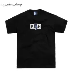 Kith Five Colours Mały Kith Tee 2024ss Mężczyźni Kobiety Summer Dye Kith T Shirt Wysokiej jakości blat