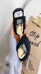 3D Naruto Anime Itachi Caso para AirPods 2 Caso de fones de ouvido de desenhos animados para Apple AirPods 1 2 Acessórios fofos Cover de proteção Fundas3050588