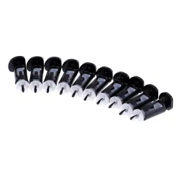 Almofadas 10pcs Novo 775 CPU Deslilhado Pin Pin Plástico Push parafuso de parafuso de resfriador de resfriador Fixador de ventilador para soquete Intel