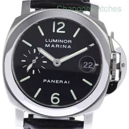 デザイナーの腕時計の高級時計オートマチックウォッチメンズウォッチペネレイマリーナPAM00048男性の時計での小さなセカンドブラックダイヤル