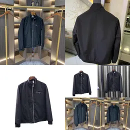 Mens Leather Faux Coat Designer Jacket Carat Chain Embroidered Letter Stand Collar Bomber Fashion Street Wear Size M-3Xl Drop Delivery Dhkiw