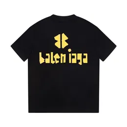 Tasarımcı T Shirt Üstler Erkekler Tshirt Siyah Gömlek Kadınlar Overiziswd Gömlek Saf Pamuklu Günlük Gevşek Moda Etiket Baskılı Yuvarlak Boyun Kısa Knapılı Hip-Hop Çift Giyim