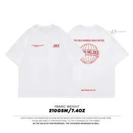 Neploha Spring StreetwearレタープリントメンズTシャツ大夏のユニセックス5xl半袖Tシャツ240412のための特大のカジュアルTシャツ