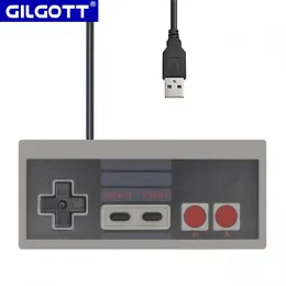 Мыши для NES USB -контроллер компьютерные видеоигры обрабатывают ретро -USB -проводной геймпад для NES Joystick Controller Manette