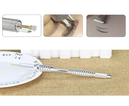 Yeni Varış Tebori Mikro Bıçağı Çizgisi Kalıcı Makyaj Çöp Dövme Kılavuzu Manuel Bıçak Tutucu2127808