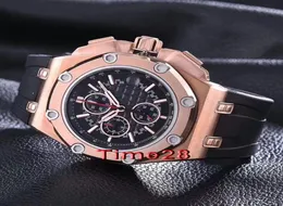 New Fashion Leisure Sports Men039s Watches Glace Beautiful Rustious Extreme Thery Three Eyes Five игл Men039s Qu9910884