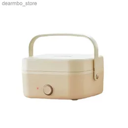 Bento Kutuları Elektrikli Öğle Yemeği Kutusu Taşınabilir Susuz Buharlama Anti-Bakteriler Bento Kutusu Ofis Çalışanları Gıda İşleme Kutusu L49