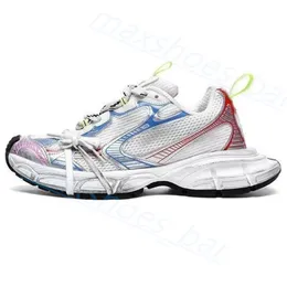 2024 Sıradan Erkek Tasarımcı Ayakkabıları Kadınlar Track 3xl Golden Phantom Sporcular Loafers Mule Shoe Pembe Naylon Mesh Neon Tracks Siyah Koşucular Büyük Düz Sole Trainers M48