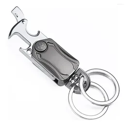 Keecheins Creative Key Chain Bottle Apri Apri in lega di metallo Pendant Multifunzionale Decressione Fingertip Gift giocattoli giroscopi