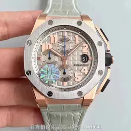 Designer Watch Luxury Otomatik Mekanik Saatler Uluslararası Serisi 26210 Oi LeBron James Sınırlı Alışlı 3126 Zamanlama Erkekler 44 MM hareket bilek saati
