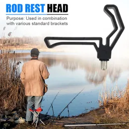 Crap Fishing Rod Rest Gripper Head Carp ABS Fishing Feeder Pole Holder Bracket Support Outdoor Fishing Tackle Tools