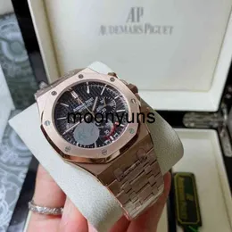 Piquet Audemar Luxury Watches для мужского механического розового золота размер 42 мм.Королевские марки -дизайнеры брендов.