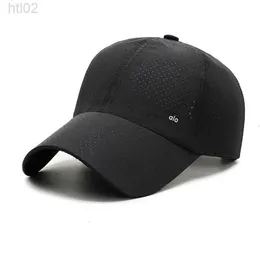 2024 Projektant Alooo Yoga Hat Cap Męskie i Damskie Szybka Susząca Kaczka Kaczek Outdoor Sport Sport