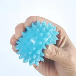 About 6cm Whole Body Spiky Massage Hard Pressure Ball 6cm Fitness Sports Fitness Ball Hedgehog Sensory Training Grip Ball