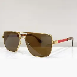 Sonnenbrille Männer Modemarke Designer runden Titanrahmen Geschäftsreisen UV400 Unisex Pretty Luxury Brille