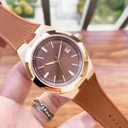 ny designer titta på toppkvalitet 1: 1 titta 41mm titta på automatisk mekanisk rörelse safir kristall snabb borttagning rem funktion vattentäta män titta med logotyp