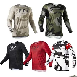 Mens camisetas de motocross Jersey Mtb Downhill Jeresy Ciclismo Bike de montanha DH Maillot Ciclismo Hombre rápido Diração de gotas de gotas de tacão seco Ap dh6le