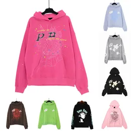 Pink Black Spider Hoodie Tracksuit For Men and Women Fashion Hoodie Jacket Sweatshirt