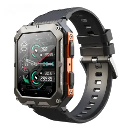 Saatler C20Pro Akıllı Saat Erkekleri Sport Smartwatch IP68 Su Geçirmez Bluetooth Çağrı 35 Gün Bekleme 123 Spor Modları 1.83 inç HD Ekran