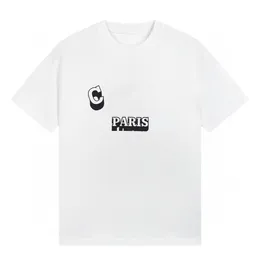 Новая летняя новая короткая футболка линия парижская статуя хлопковая принт черная белая мужская рубашка экипаж. Пуловая неверная футболка с короткими рукавами