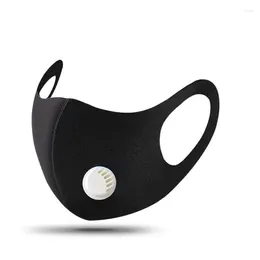 Motorradhelme 5 Stcs Maske mit Filteratmungsventil Biker Gesicht Anti-Staub und Nebel Anti-Spit Speichel Schutzmasken Waschbar