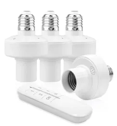 Bases de suportes da lâmpada controle remoto sem fio E27 Setor de luz de luz Conjunto de 20m Range OnOff para WiFi Smart Bulb5031964