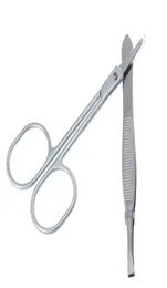 Wholerainbow 2 PC Eyebrow Scissors pincett Rostfritt stålverktygsdräkt Makeup Whole6074182