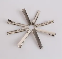 2018 Yeni Kadınlar 200pcslot Yeni Prong Barrettes Broş Klipleri Bulma Timsah Klipler Timsah Klipler 45 mm DIY Hairclips SH6049615