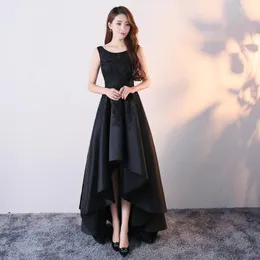 Abbigliamento etnico Front anteriore corto posteriore lungo vestito manicola manica sexy vestidos da donna taglie forti eleganti cheongsam