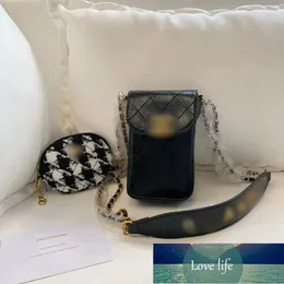 Bolsas de moedas de luxo de qualidade Mini -cadeia bolsas crossbodys saco de telefone para celular