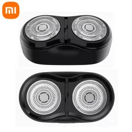 Produtos originais Xiaomi Mijia Electric Shaver Blade Heads MSXT201 com cabeças duplas rotativas para Xiaomi Mijia Electric Shaver S100