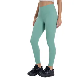 Kadın Yoga Pantolon L-152 DOĞRU RENK Spor Spor Salonu Giyim Taytlar Yüksek Bel Elastik Fitness Lady Genel Tayt Çıplak Malzeme Egzersiz Şort