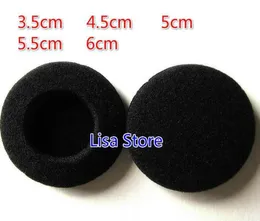 200PCS100Pairs 35cm 45cm 5cm 55cm 6cm Soft Fone Earbud fone de ouvido Padrões de orelha Capas de esponja de substituição Dicas para fone de ouvido 7162778