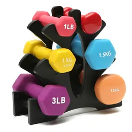 3-Tier Dumbbell Storage Rack Stand Multi-layer Hand-Held Dumbbell Storage Rack Home Office Gym Dumbell Weight Rack 240419
