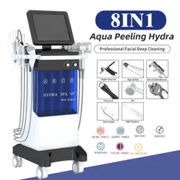 Çok fonksiyonlu güzellik ekipmanı 8 in 1 Hydra Dermabrazyon Elmas Peeling Hidro Dermabrazyon Yüz Makinesi 20 Hidro İpuçları