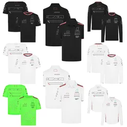 2024 Ny F1 Racing Suit Team kortärmad t-shirt långärmad skjorta racer snabbtorkande kläder