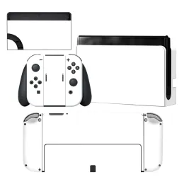 Джойстики чистый белый цвет nintendoswitch кожная наклейка наклейка для Nintendo Switch Oled Консоли Joycon Controller Dock Vinyl