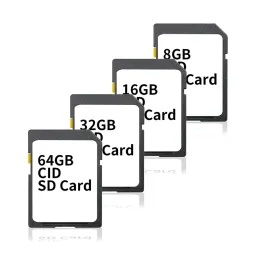 Karten Hochqualität 16 GB GPS -Zubehör CID -SD -Karte mit einfacher CID -Änderung für Navigationssystem Aktualisiert Hotsale im Europa -Markt aktualisiert