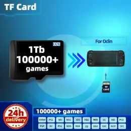 Cartões TF Game Card para Odin 2 Pro Memory 1T RP3 Plus All Emulator PREINSALLED RETRO GAMES PS2 PSP Console portátil Handheld 512G