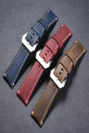 Candatura a cinghia di Leahter intera Fit per la fibbia della cinturino Panerai con PAM111 441 Belt294Y6820361