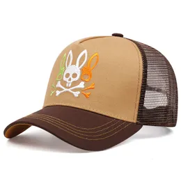 Caps de bola Bad Bunny Rabbit Bordery Men Mulher Caminhão Capinho Caps de Baseball Mesh Mesh 231208 5973