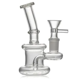 5 -calowy mini szklany bong rozproszony Perc Premium Water Rura wodna Hookah Bubbler 14 mm Tobacco Bowl