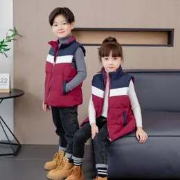 Jackets Cuhk Children Down Vests The Kindergarten Class 학생 코트 정장 Jaquetas Jean Enfant Fille