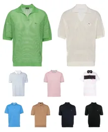 Designer herr- och kvinnors mode-t-shirts och poloshirts Cottons avslappnade låg lyxig högkvalitativ temperament trendig varumärke fast färg sommar hals runda korta ärmar