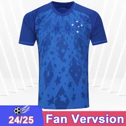 2024 25 Cruzeiro WESLEY Mens Soccer Jerseys WILLIAM NIKAO M.VITAL MACHADO W.RIBEIRO Home Short Sleeves Football Shirts Uniforms
