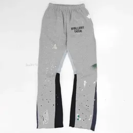 Designer Men's Plus Size Sweatpants Högkvalitativ vadderad svett för kallt väder vinter män jogger byxor avslappnad kvantitet vattentät bomull egt5ww