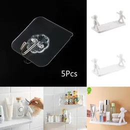 Banheiro vilão prateleira organizadora de vaso sanitário shampoo armazenamento decoração corporal decoração de banheiro de canto de chuveiro acessórios